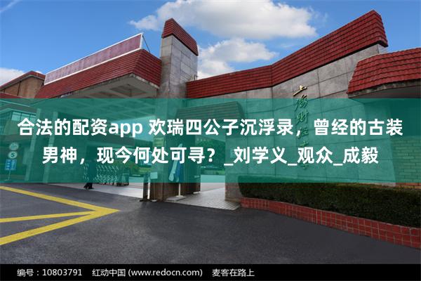 合法的配资app 欢瑞四公子沉浮录，曾经的古装男神，现今何处可寻？_刘学义_观众_成毅