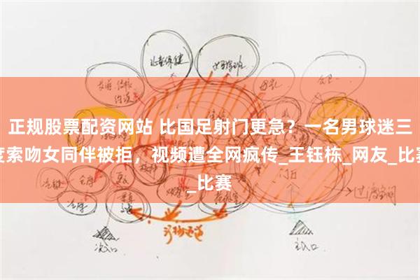 正规股票配资网站 比国足射门更急？一名男球迷三度索吻女同伴被拒，视频遭全网疯传_王钰栋_网友_比赛