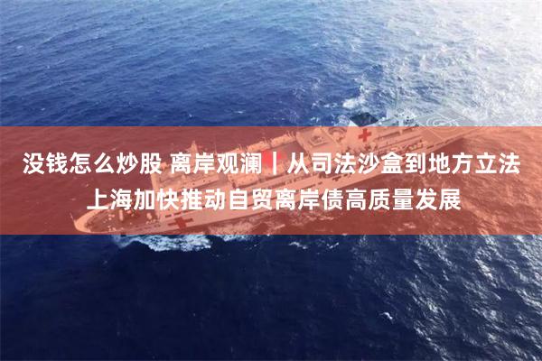 没钱怎么炒股 离岸观澜｜从司法沙盒到地方立法 上海加快推动自贸离岸债高质量发展